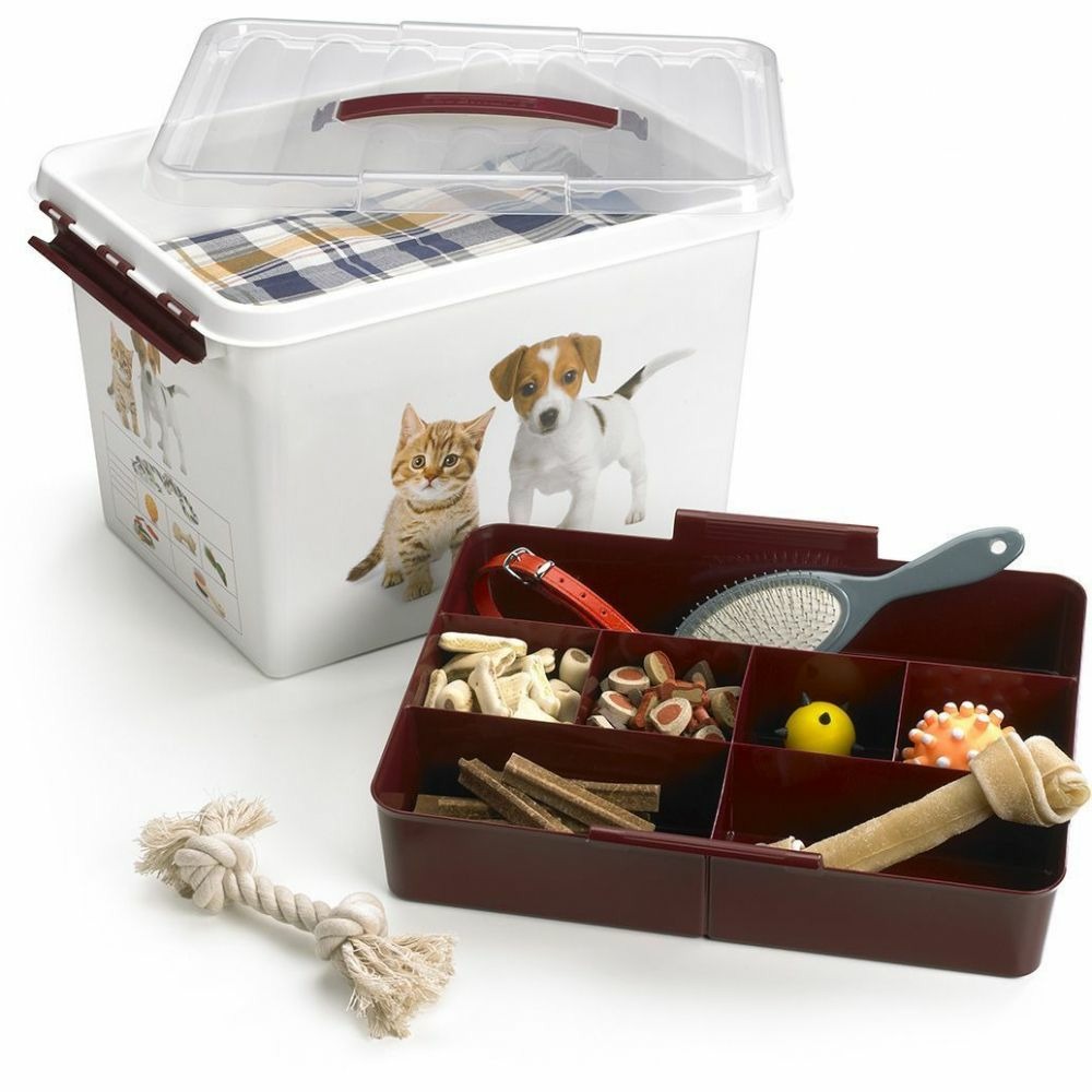 Boite q-line motif animaux 22 litres