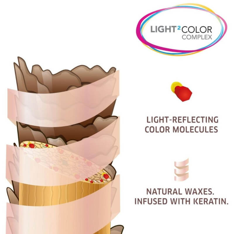 Coloration Color Touch Deep browns n°9/73 blond très clair marron doré Wella 60ML