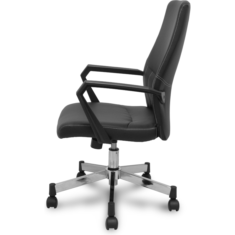 Fauteuil inclinable Opti520CB en similicuir noir