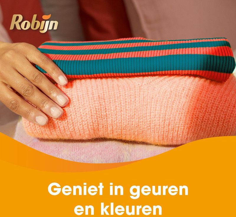 Robijn - Klein & Krachtig Classics - Vloeibaar Wasmiddel - Color - 6 x 22 Wasbeurten