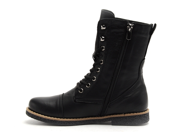 Andrea conti boots bottine plates femme 0348894 noir