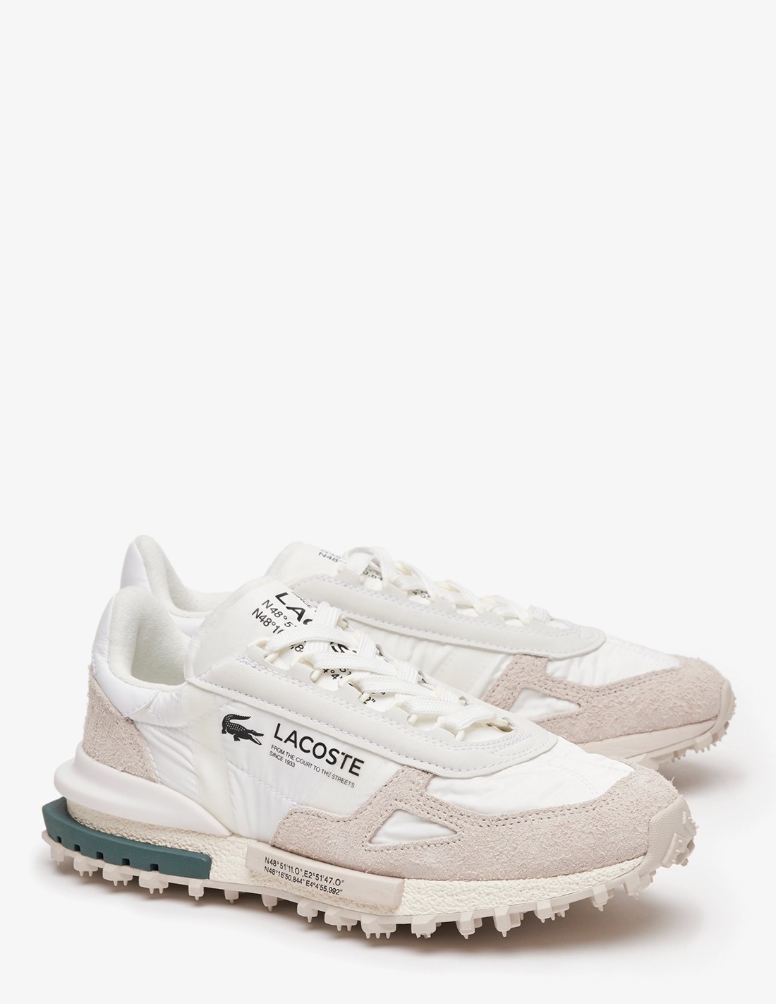 lacoste Sneakers Homme elite active 223 1 sma blanche