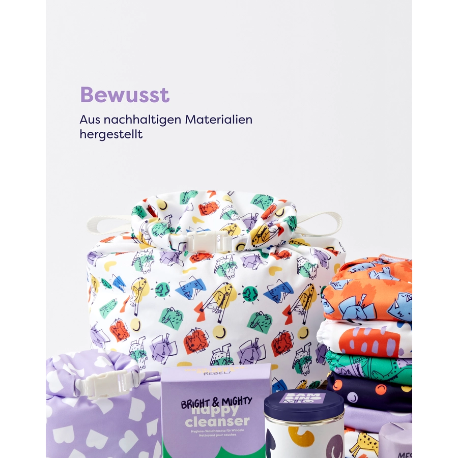 Bambino Mio Windeltasche Wetbag Laut, für unterwegs