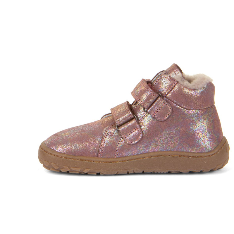 Froddo Froddo Barefoot Winter Furry Fourrées Rose Brillant