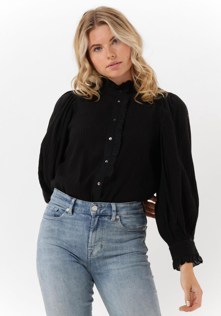 ANTIK BATIK zwarte antik batik blouse yves blouse