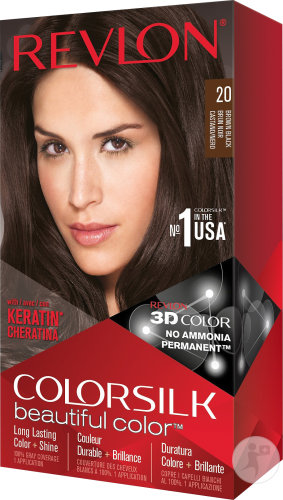 Revlon Colorsilk N°20 Brown Black Pièce 1