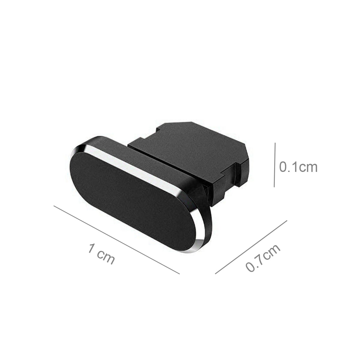 Beskyttelsesdeksel for iPhone Støvtett plugg