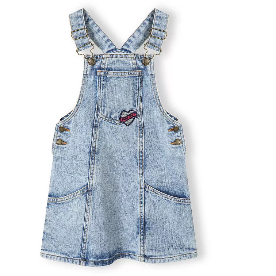 MINOTI Jeanskleid Denim-Blau