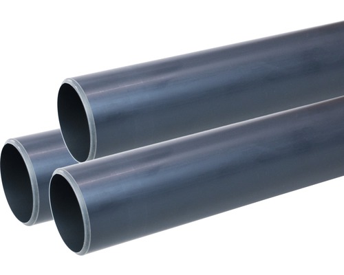 PVC-buis voor polystyreen zwembaden, diameter 200 cm, 5 cm grijs