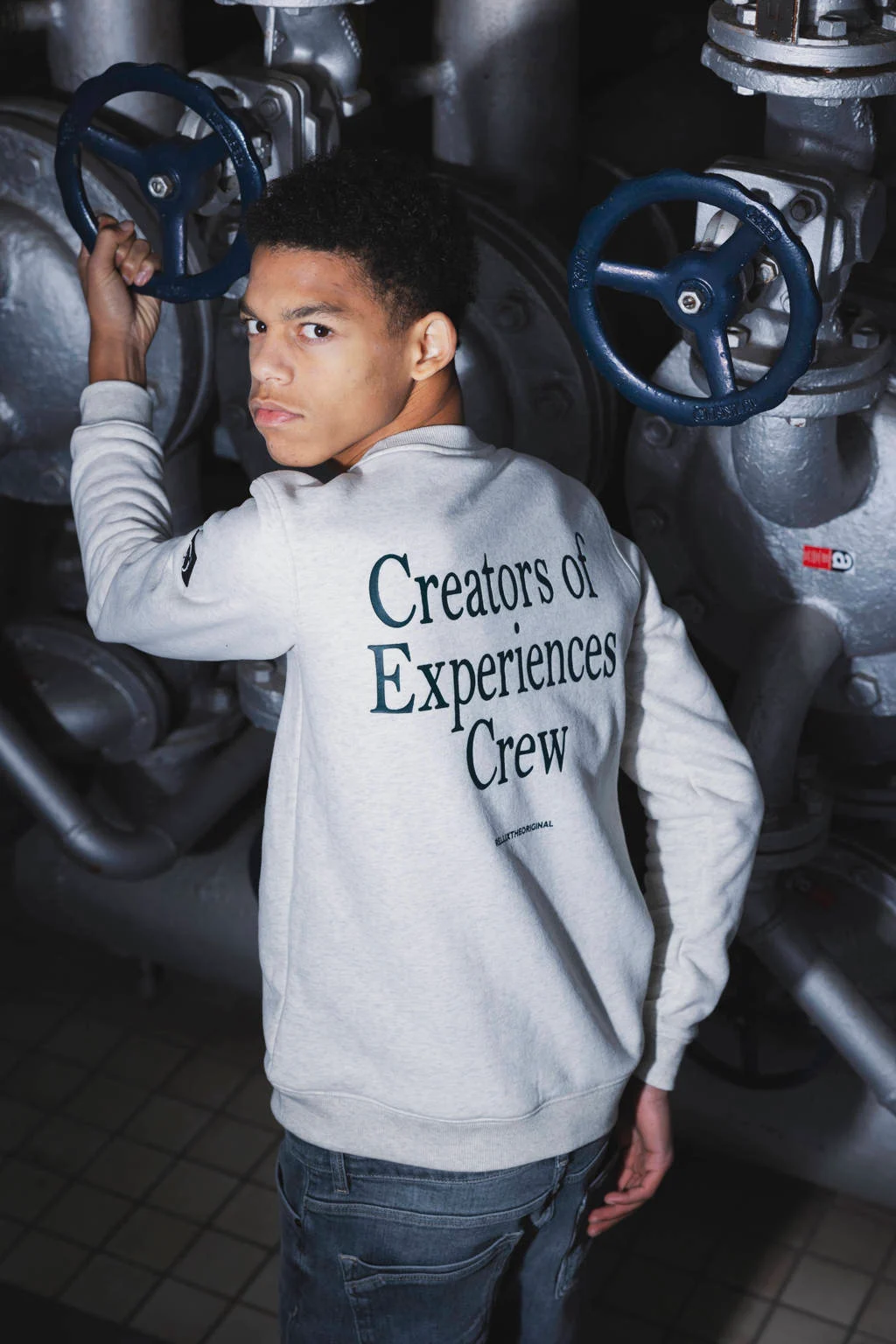 Rellix sweater grijs