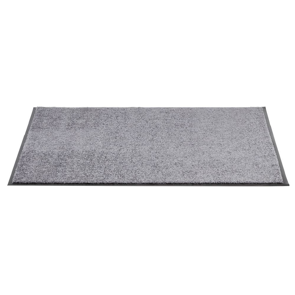 Tapis antibactérien uni gris 90x60 cm