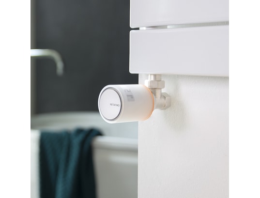 NETATMO - Thermostat intelligent NVP01-FR StarterPack-Têtes Thermost chauff collec