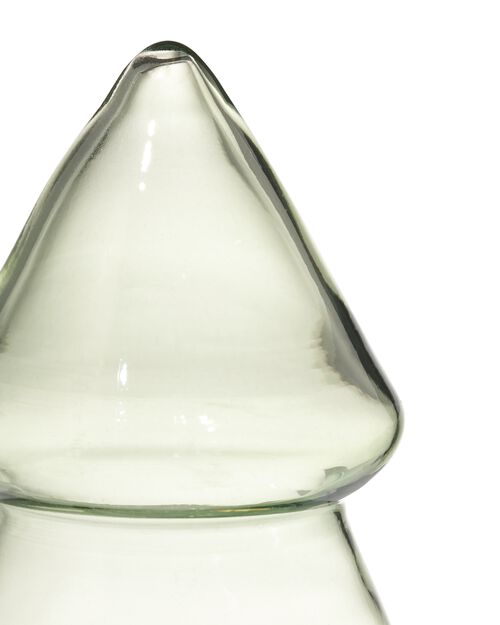 sapin de noël vert verre 10 cm