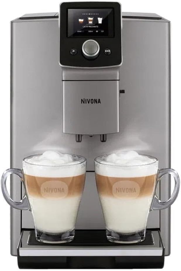 Nivona Kaffeevollautomat NICR823 Full titan/Chrom