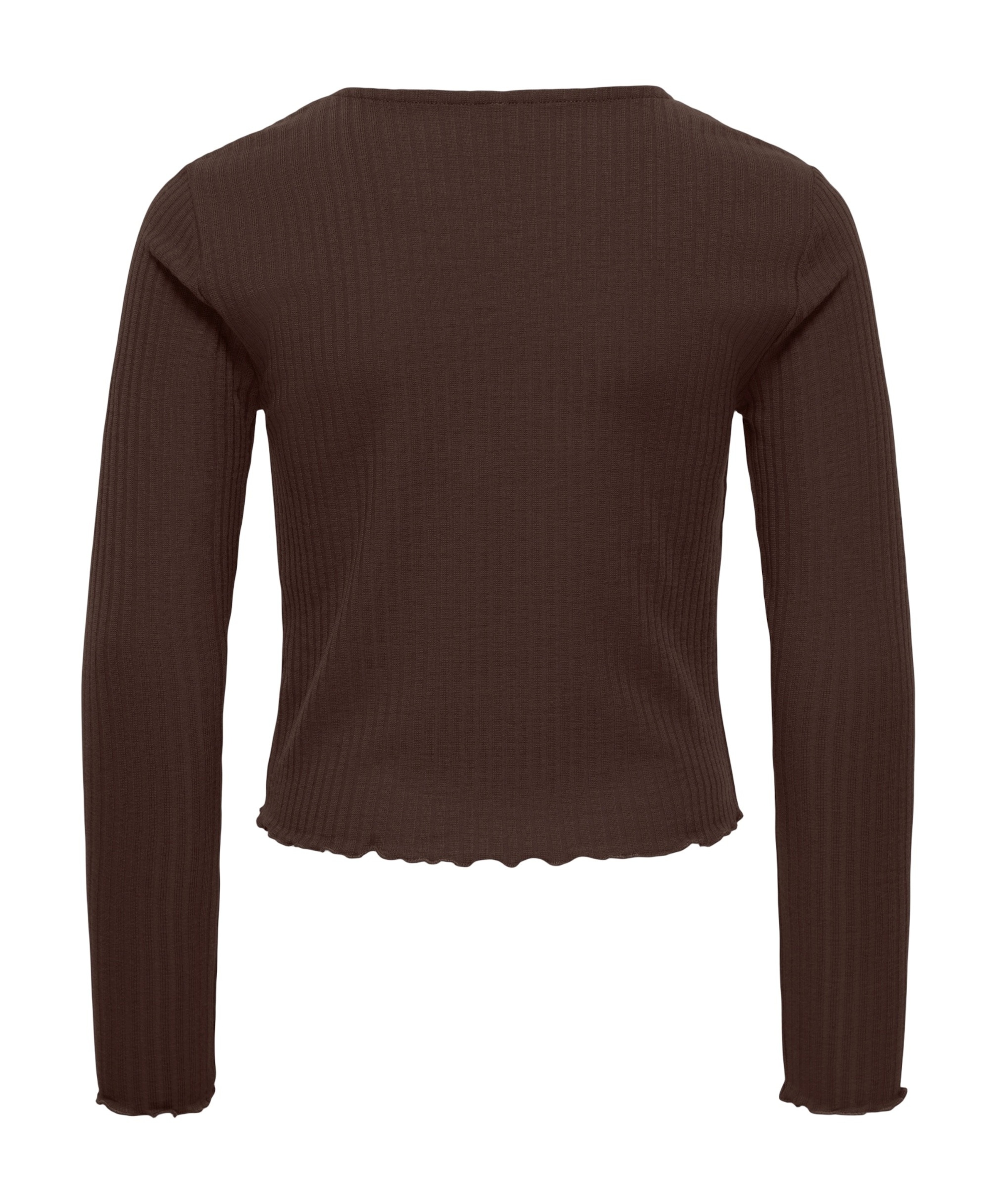 Only Meisjes longsleeve bruin