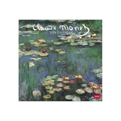 Legami - Calendrier mensuel 2024 - 30 x 29 cm - Claude Monet