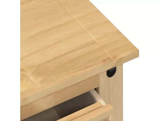 Commode Corona 80x43x114 cm bois massif de pin