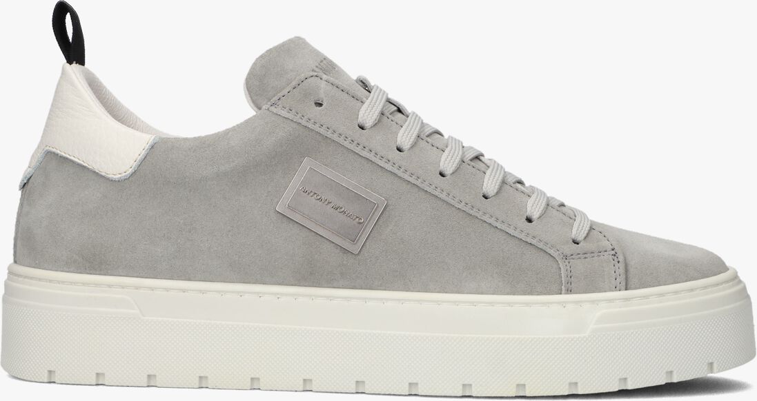 ANTONY MORATO grijze antony morato lage sneakers mmfw01566