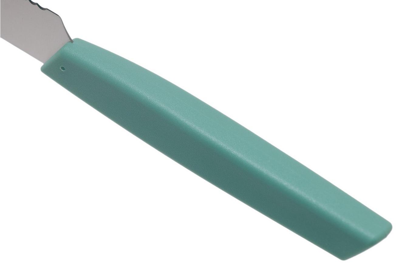 Victorinox Swiss Modern 6.9006.12W41 steakmes 12 cm, groen