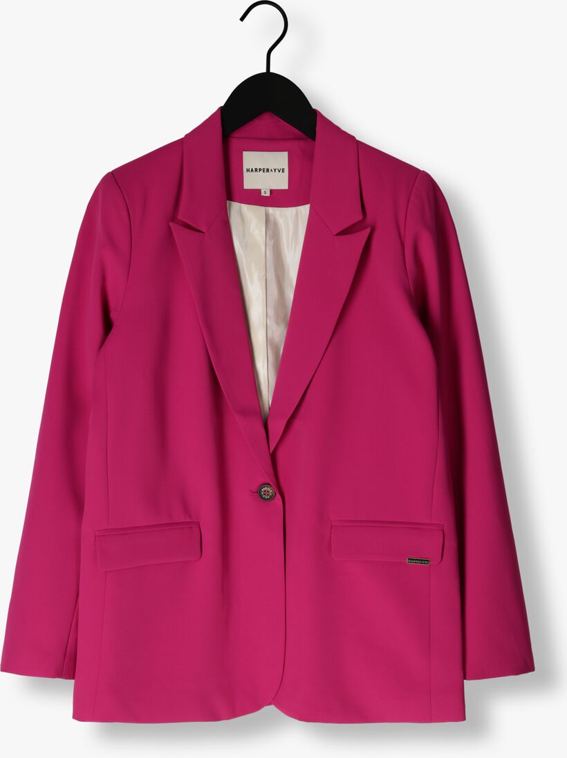 HARPER & YVE fuchsia harper & yve blazer rosie-bl