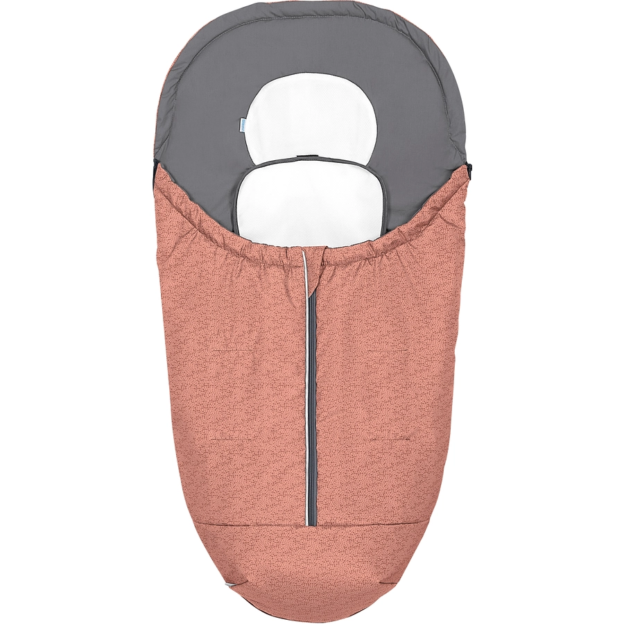 odenwälder Systemfußsack Klimocool modern blizzard rust
