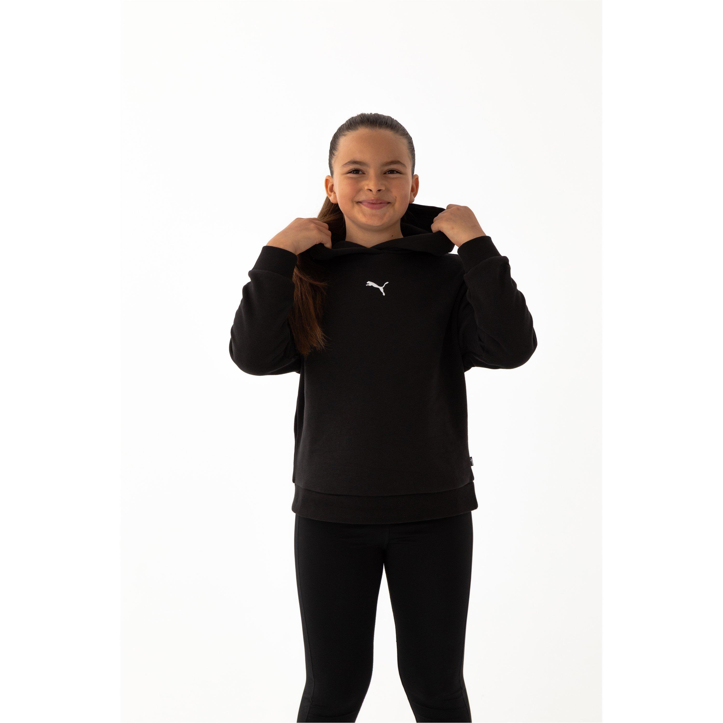 Puma ESS Contrast Fleece Hoodie Junior