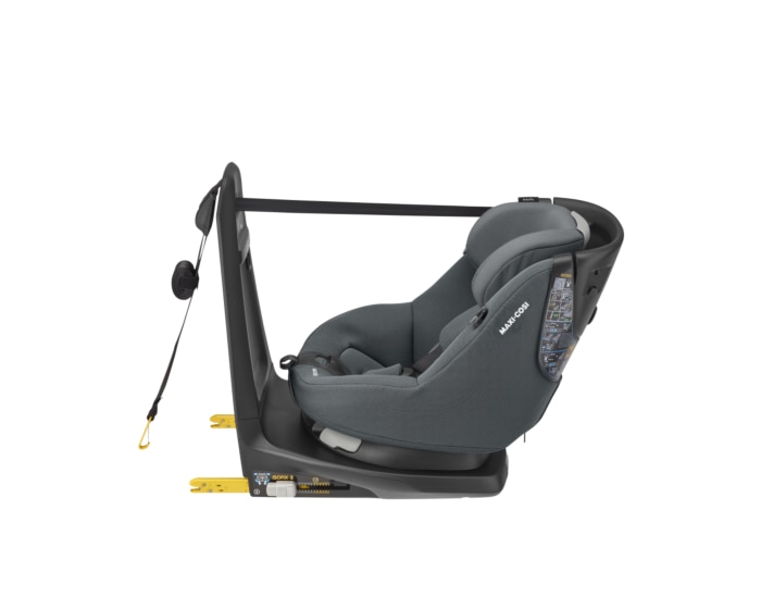 AxissFix 4 M - 4 Y  61 - 105 cm  0 - 19 kg    i-Size (R129) Sicherheit |    360° drehbarer Sitz |    Rückwärts- und vorwärtsgerichtet |    Mitwachsend |