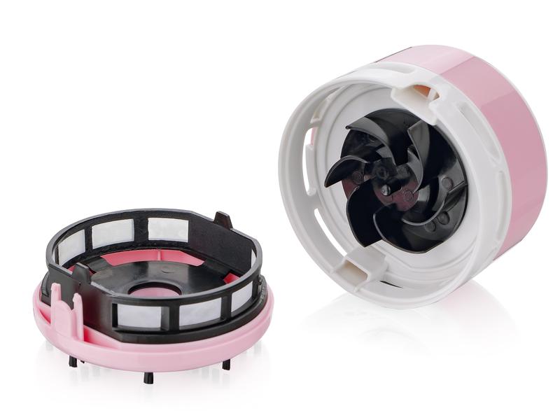 Peach Tischsauger PA105 Pink Kleiner Staubsauger für Ihren Schreibtisch