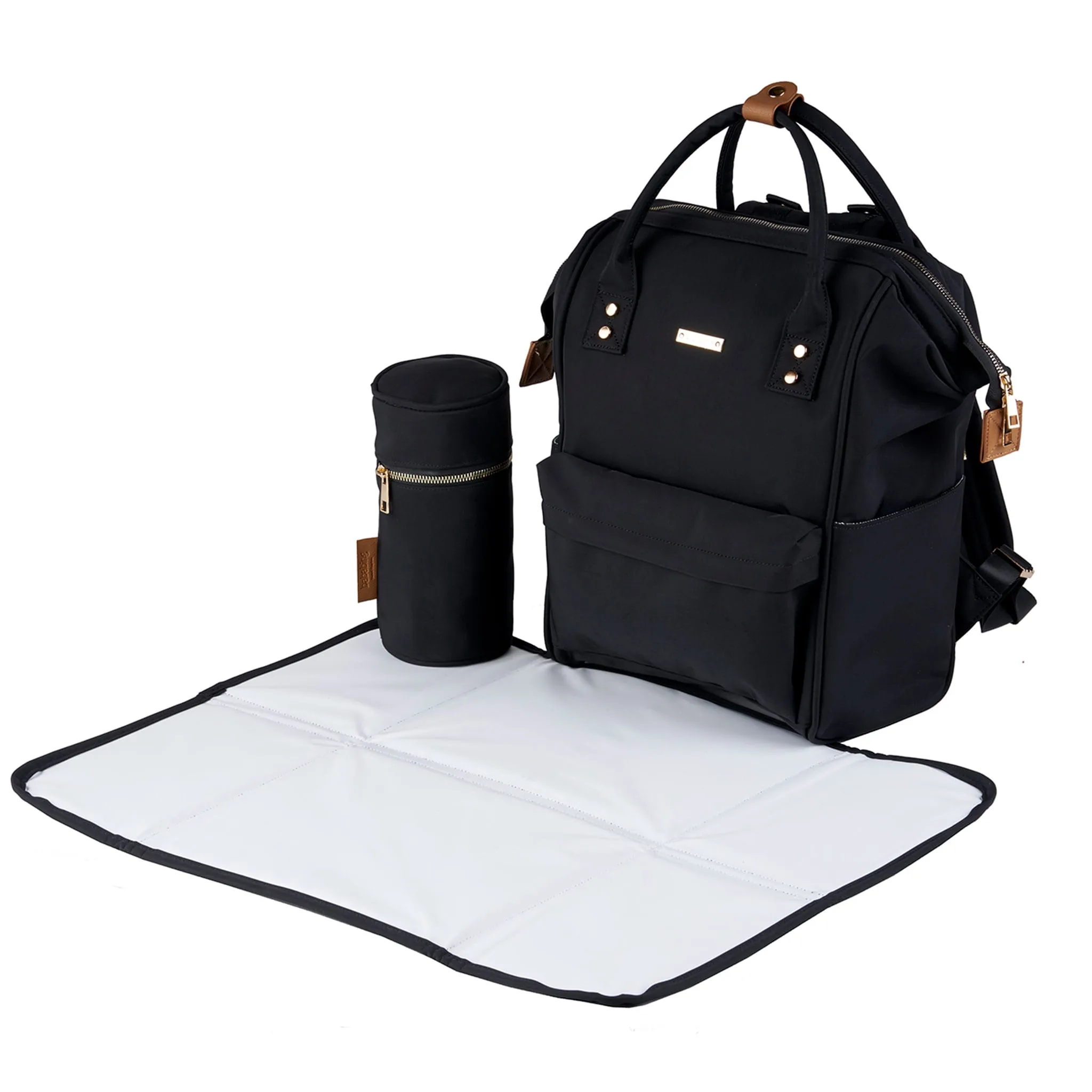 BabaBing Sac à Couches à Dos Mani - Noir