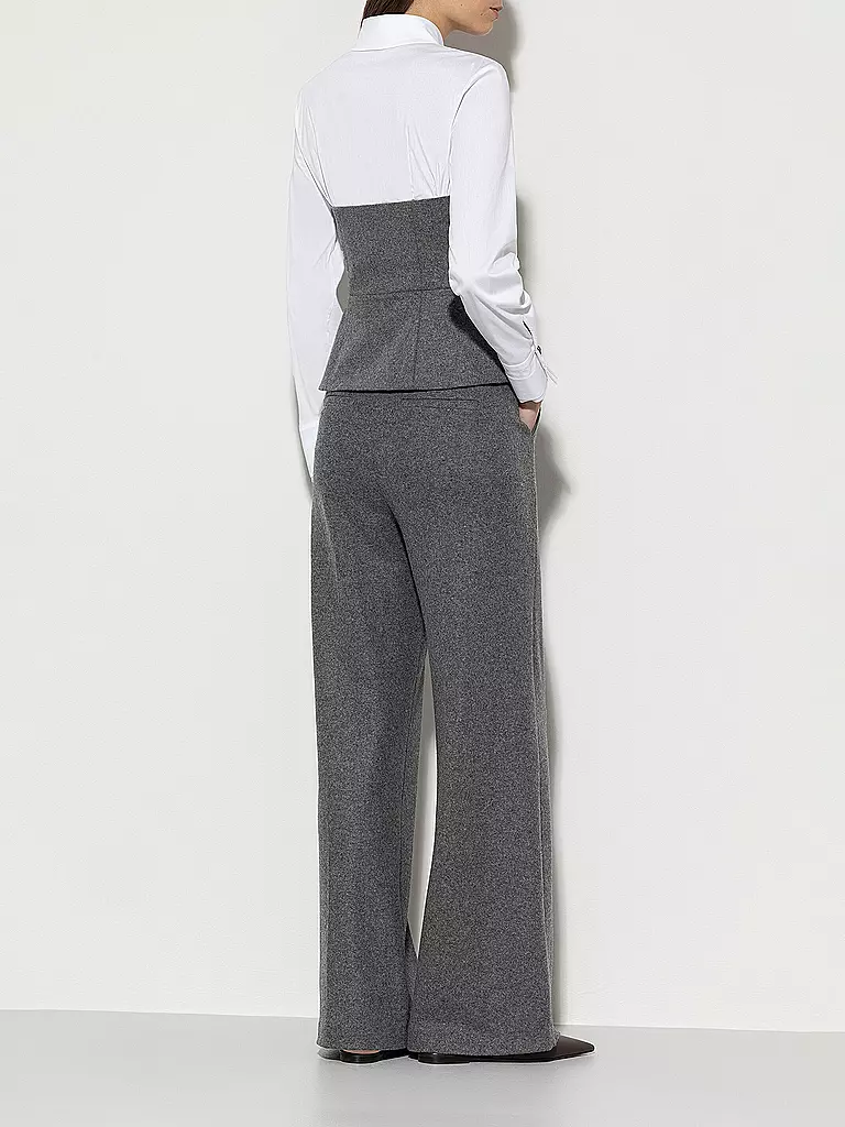 LUISA CERANO Hose Wide Leg grau