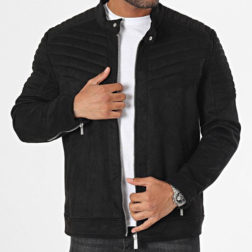 Veste Biker Noir