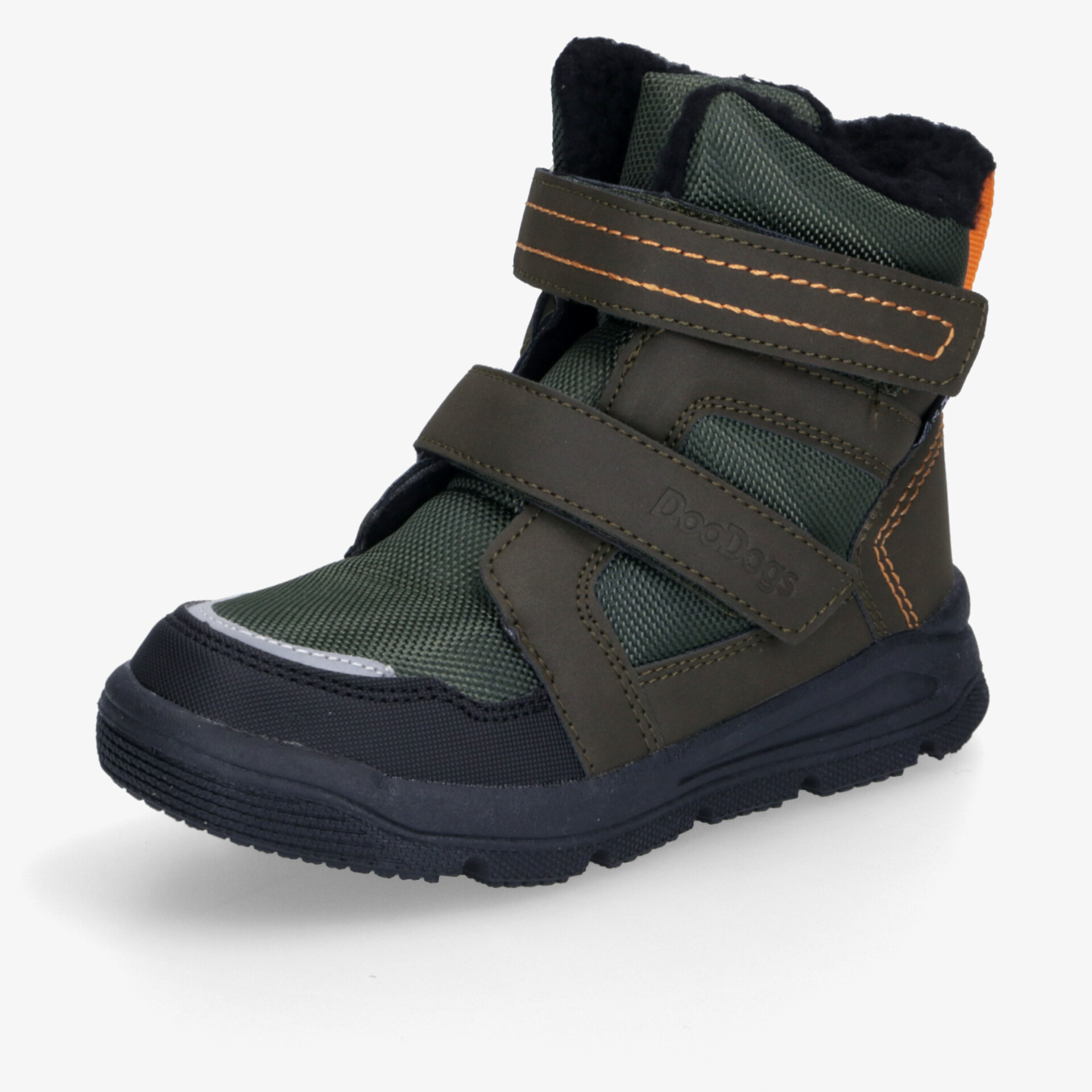 DooDogs Kinder Winterstiefel olive