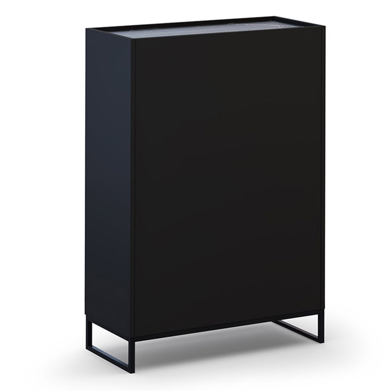 Windsor & Co Bibliothèque Helene noire - 90x40x130 cm