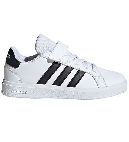 adidas Performance Sko -  Grønd Court 2.0 EL - Hvid/Sort
