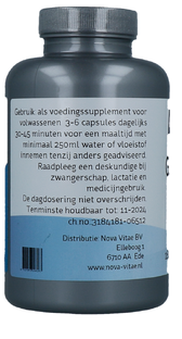 Nova Vitae Glucomannan Konjac Afslankpillen 180CP