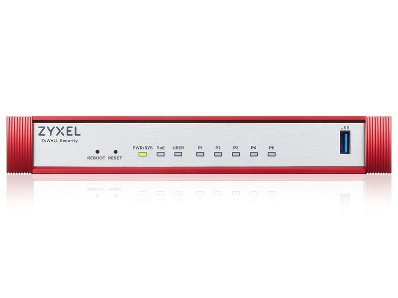 Zyxel Firewall USG FLEX 50HP & 1 Jahr Gold Security Bundle High Performance Firewall
