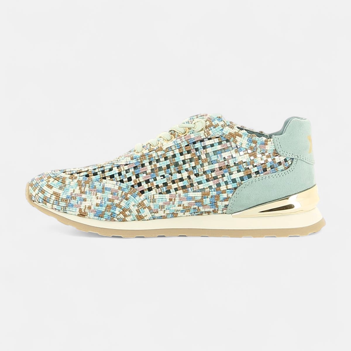 Baskets basses Femme vert