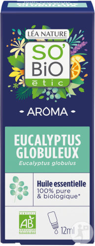 So'Bio Étic Huile Essentielle Eucalyptus Globuleux Biologique 15ml