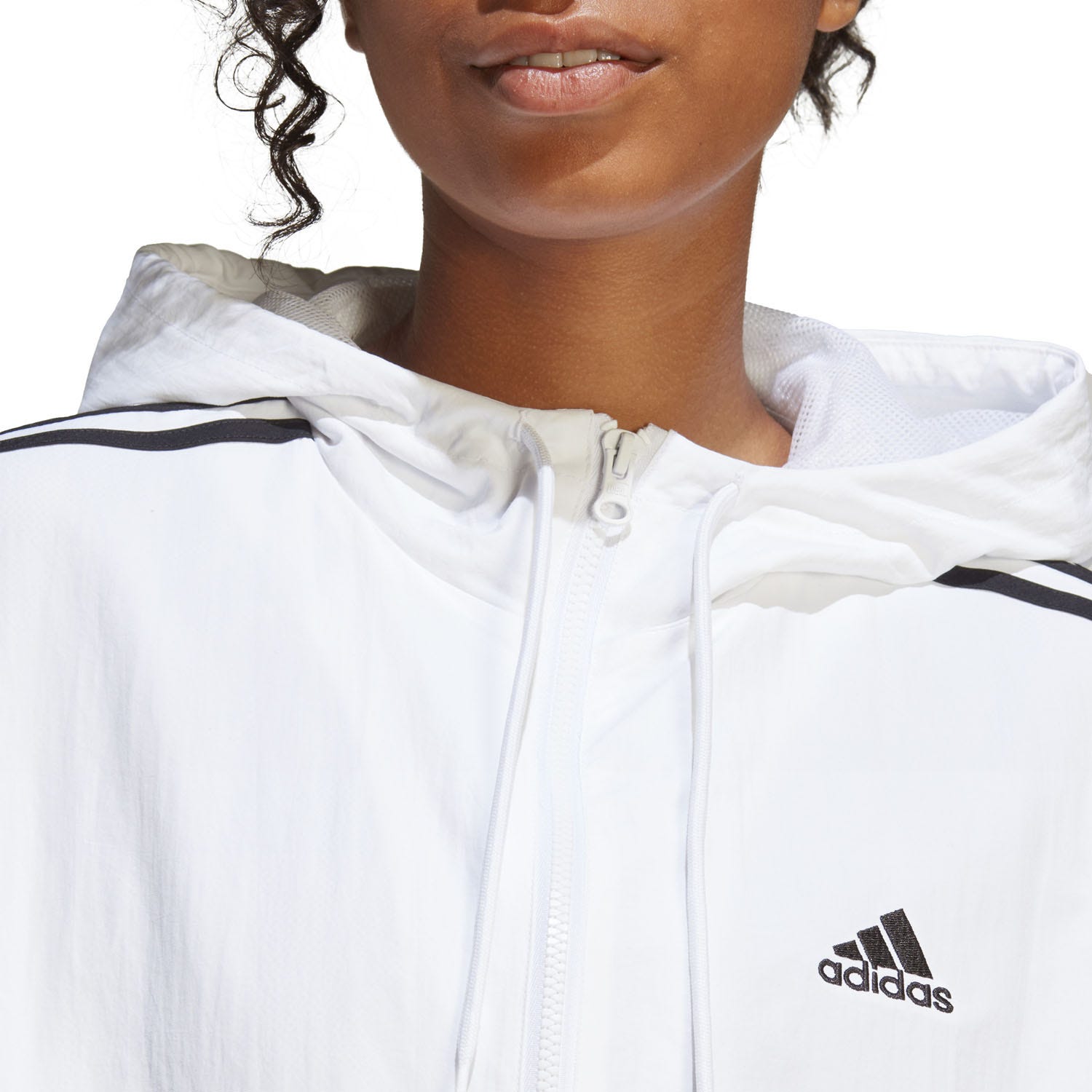 adidas  Essentials 3-Stripes Woven Windbreaker