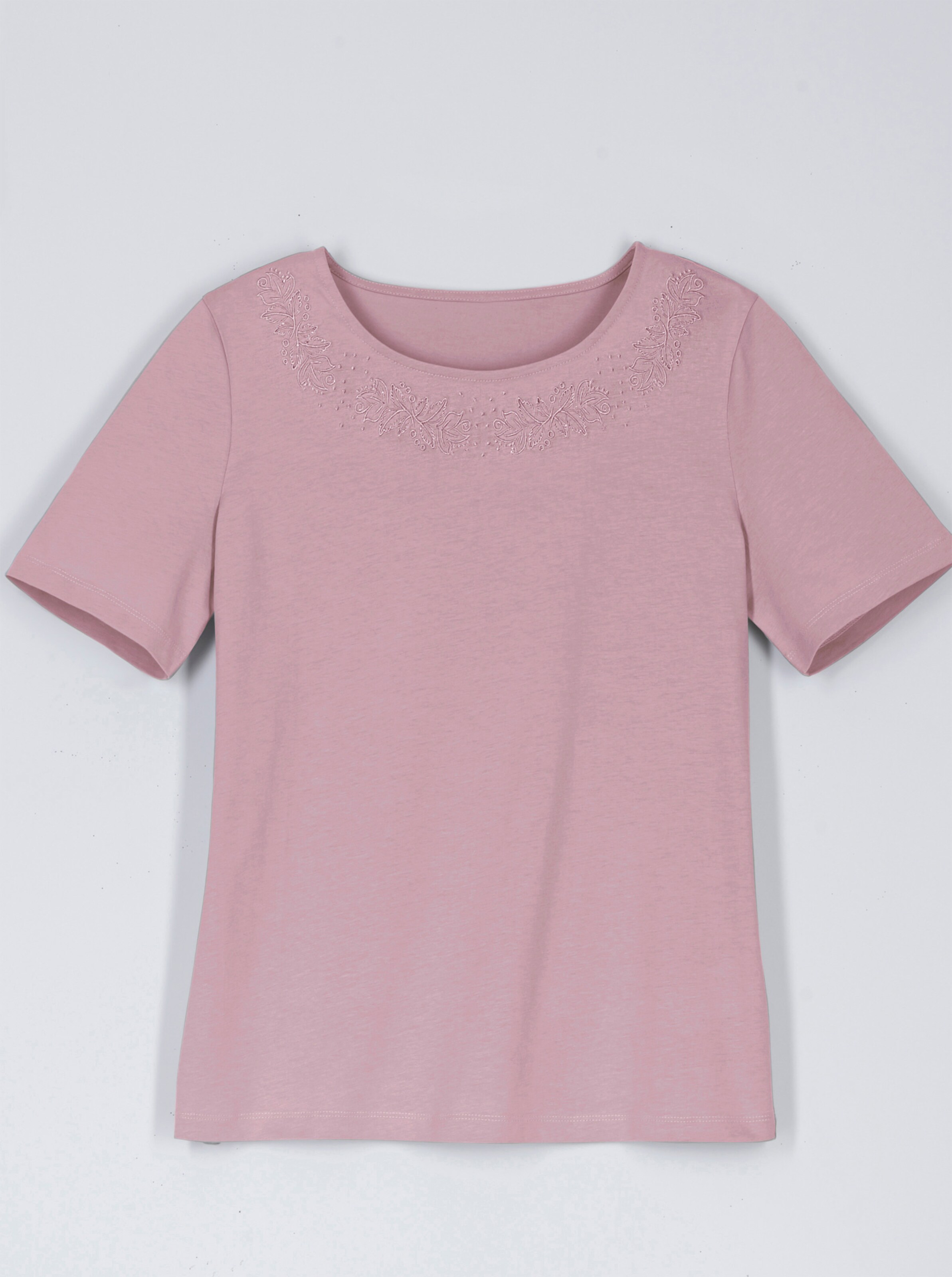 Rundhals-Shirt