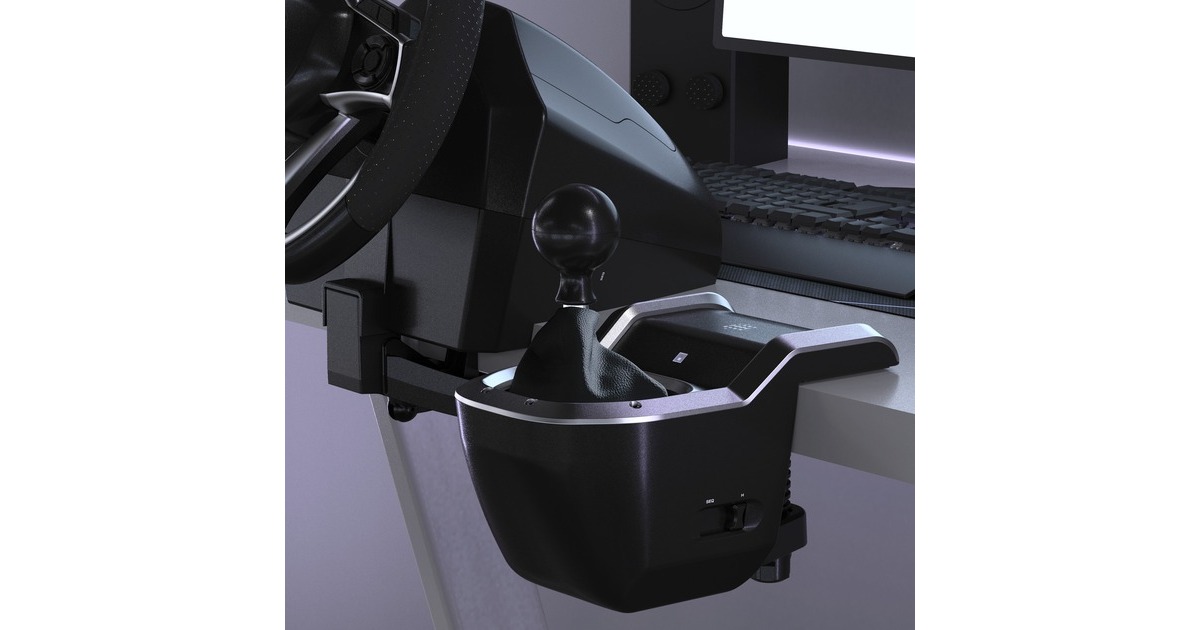 HORI7-Speed gaming shifter  (Zwart)