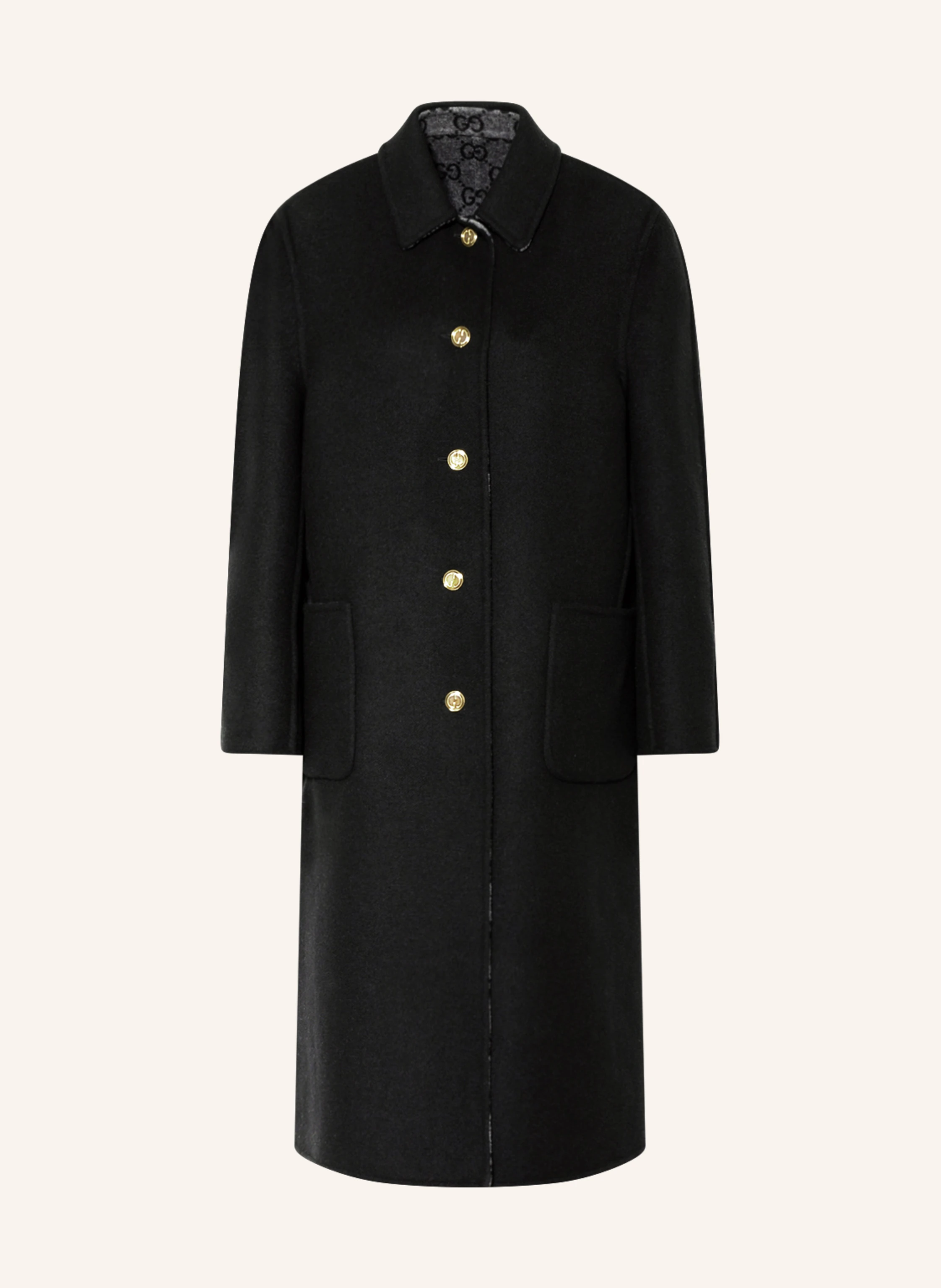 GUCCI Wollmantel zum Wenden