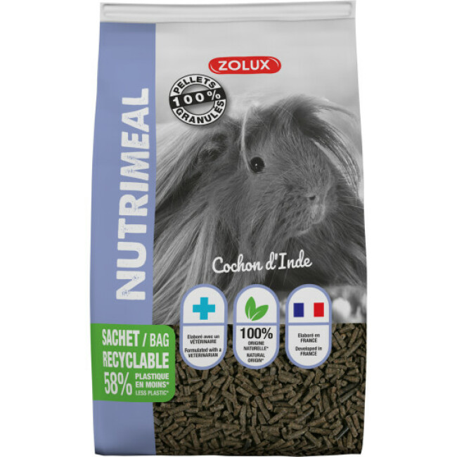 Aliment complet Granulés pour cochons d'Inde Nutrimeal Zolux