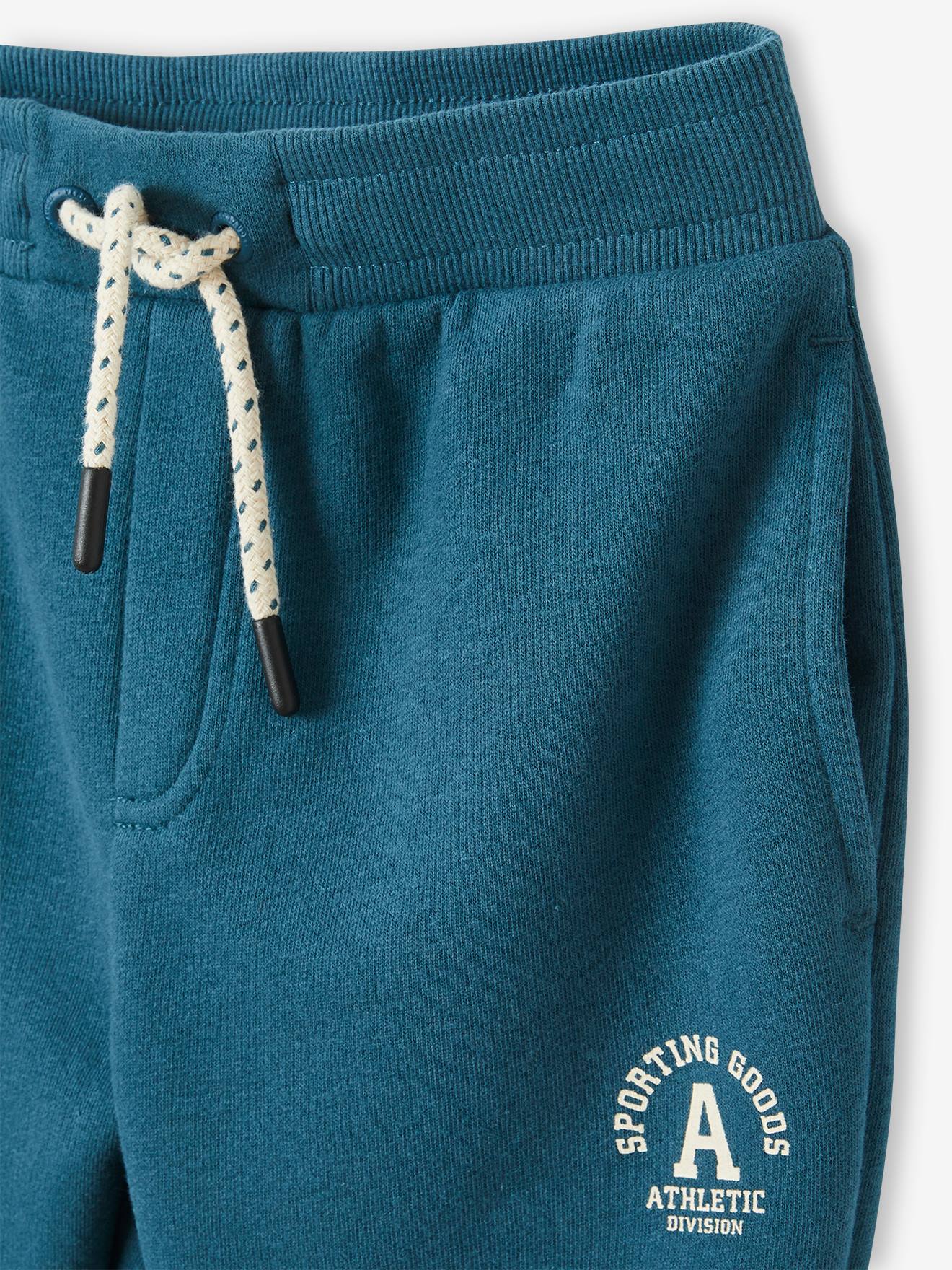 Calças de jogging desportivas para rapazes, azul elétrico