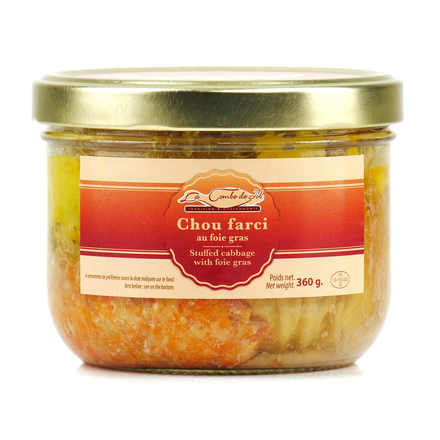 Chou farci au foie gras