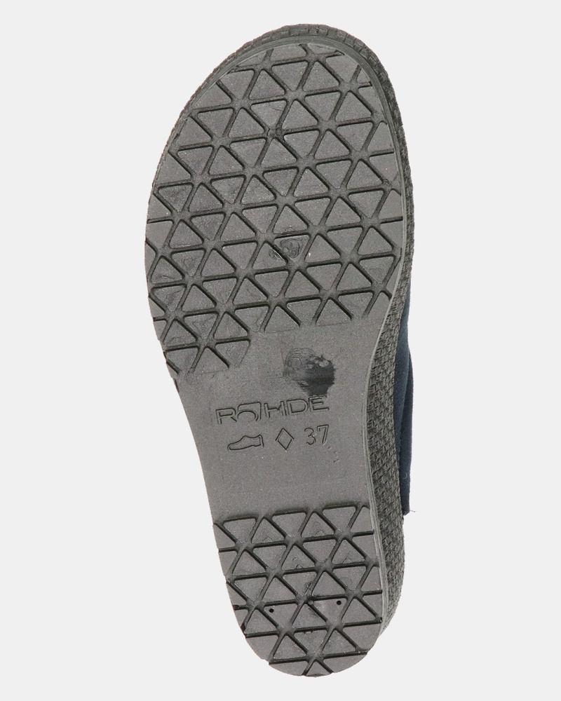 Rohde Pantoffels  - blauw