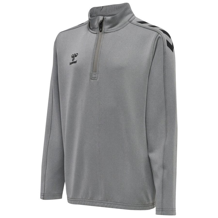 Hummel Maillot d'Entraînement Core Half Zip - Gris Enfant