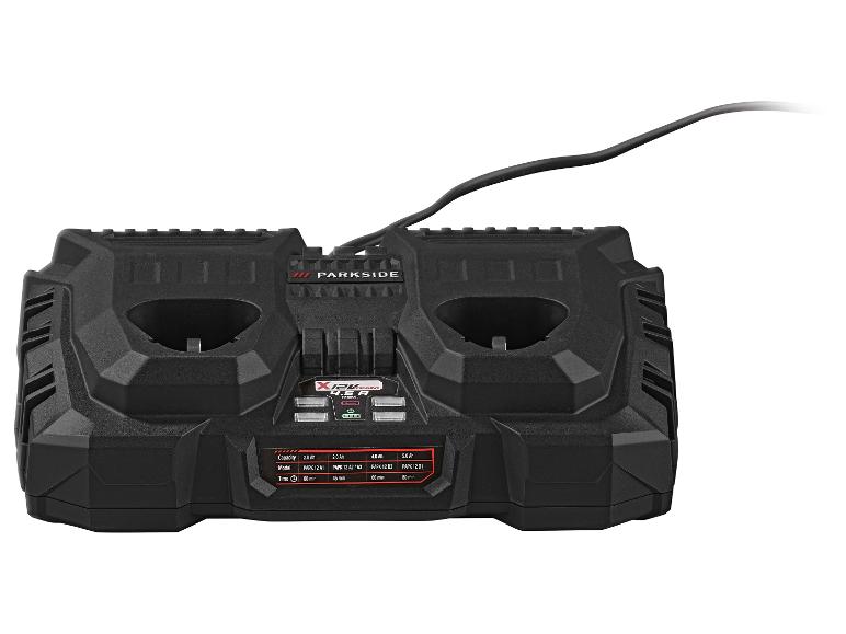 Dubbele accu-oplader 12 V