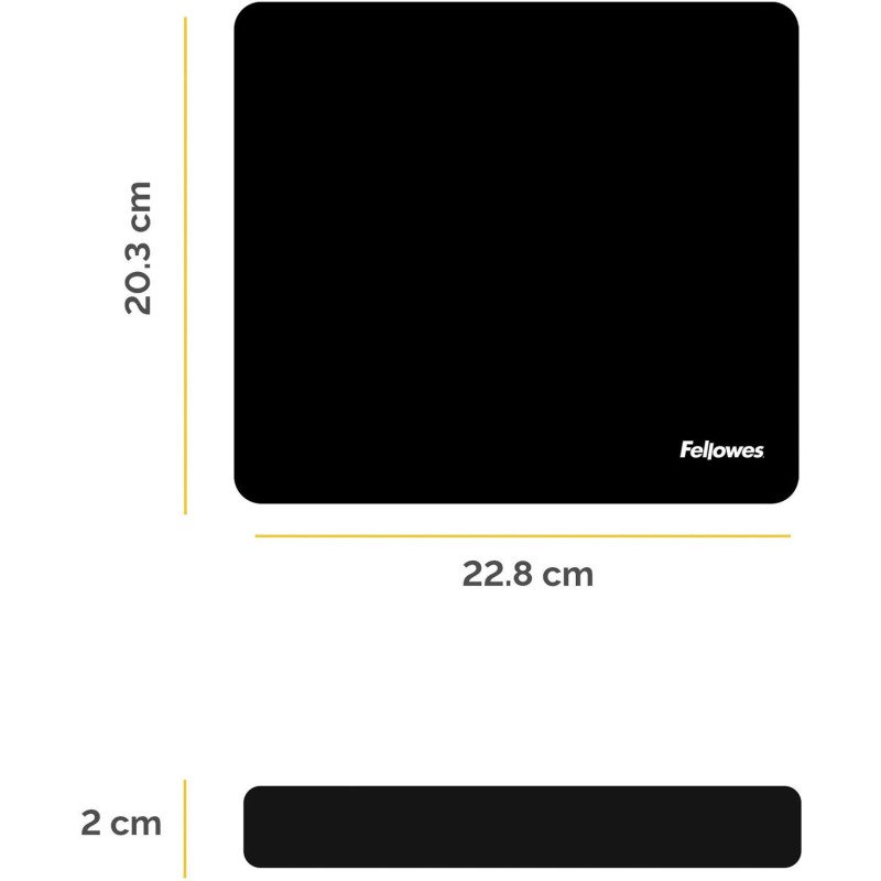 Tapis de souris Earth Series Fellowes noir