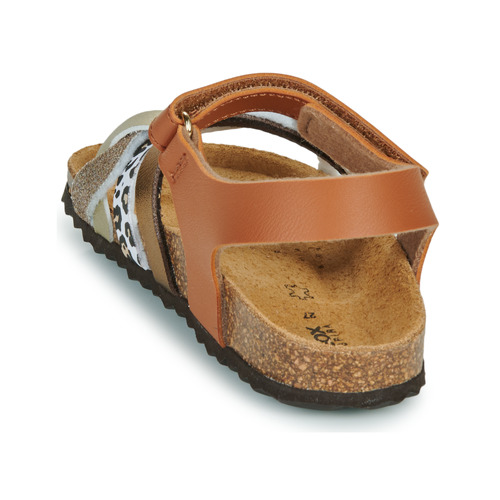 Geox - J ADRIEL GIRL - Marron / Doré